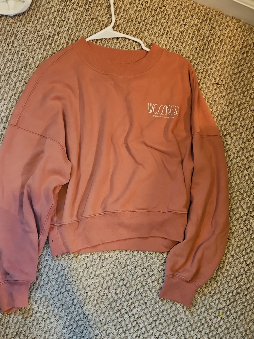 Abercrombie And Fitch Lounge Wellness Sports And Juice Club Pullover Sweatshirt